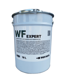 Краска для дерева PROFIPAINTS WF EXPERT для наружных и внутренних работ укрывная 18л , База А