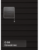 Краска фасадная для фиброцементного сайдинга FORSIDE 4.5л, C-04 Ночной лес