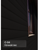 Краска фасадная для фиброцементного сайдинга FORSIDE 4.5л, C-04 Ночной лес