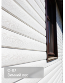 Краска фасадная для фиброцементного сайдинга FORSIDE 4.5л, C-07 Зимний лес