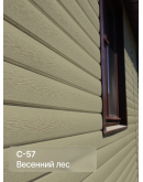 Краска фасадная для фиброцементного сайдинга FORSIDE 4.5л, C-57 Весенний лес