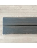 Палубная доска лиственница  28х140х2000мм сорт А-В (5штук 1.4м2), Графитово-серый