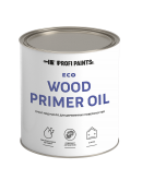Масло для дерева грунтовочное интерьерное ProfiPaints ECO Wood Primer Oil 0.9 л, Белый
