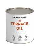 Масло для дерева износостойкое Profipaints ECO Terrace Oil 0.9 л, Белый