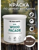 Краска по дереву для наружных и внутренних работ без запаха ProfiPaints ECO WOOD FACADE 0.9л, RAL-8017