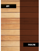 Масло для дерева Profipaints ECO Wood Facade Oil 0.9л, Тик