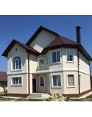 Краска фасадная износостойкая для наружных и внутренних работ PROFIPAINTS ECO FACADE ACRYL 9л, RAL-8017