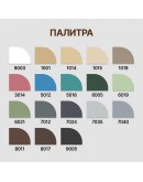 Краска фасадная износостойкая для наружных и внутренних работ PROFIPAINTS ECO FACADE ACRYL 0.9л, RAL-8017