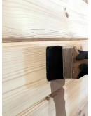Грунтовка по дереву антисептическая акриловая под покраску ProfiPaints SILVER WOOD AQUA BASE  9л, Бесцветный