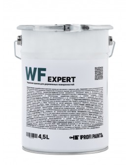 Краска для дерева PROFIPAINTS WF EXPERT для наружных и внутренних работ укрывная 4.5л , База C