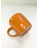 Кружка для чая керамическая  глянцевая Smile 330мл, Оранжевый