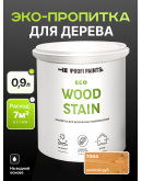 Пропитка для дерева с воском для наружных и внутренних работ ProfiPaints ECO WOOD STAIN 0.9л, Золотой дуб