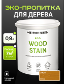 Пропитка для дерева с воском для наружных и внутренних работ ProfiPaints ECO WOOD STAIN 0.9л, Сосна