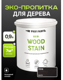 Пропитка для дерева с воском для наружных и внутренних работ ProfiPaints ECO WOOD STAIN 0.9л, Венге