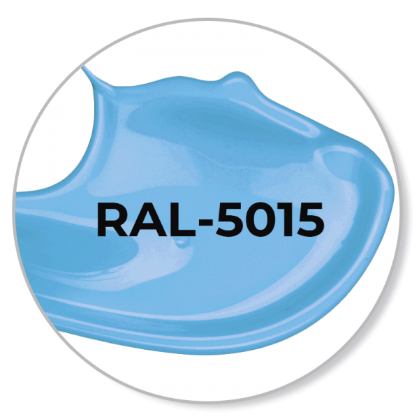 Небесный синий