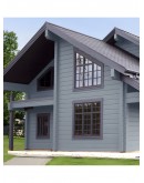 Краска по дереву для наружных и внутренних работ без запаха ProfiPaints ECO WOOD FACADE 0.9л, RAL-7040