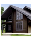 Краска по дереву для наружных и внутренних работ без запаха ProfiPaints ECO WOOD FACADE 0.9л, RAL-8017