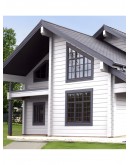 Краска по дереву для наружных и внутренних работ без запаха ProfiPaints ECO WOOD FACADE 0.9л, Белый