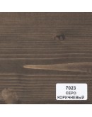 Пропитка для дерева лессирующая с антисептиком без запаха ProfiPaints SILVER WOOD STAIN 0.9л, Серо-коричневый