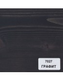 Пропитка для дерева лессирующая с антисептиком без запаха ProfiPaints SILVER WOOD STAIN 0.9л, Графит